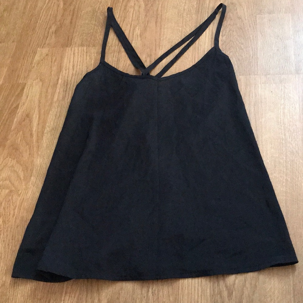 Hollister Black spaghetti strap cami
